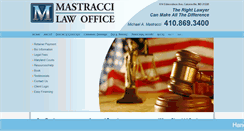 Desktop Screenshot of mikethelawyer.com