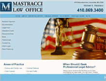 Tablet Screenshot of mikethelawyer.com